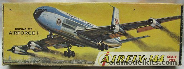 Airfix 1/144 Boeing 707 Air Force One - Craftmaster Issue, 5-129 plastic model kit